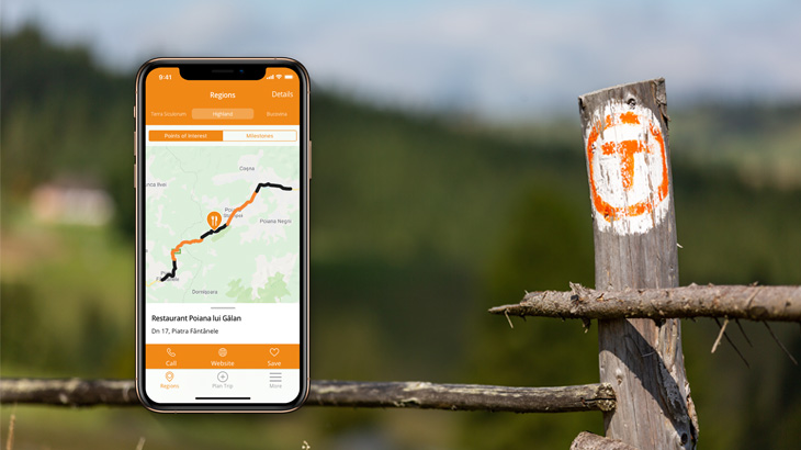 5. Download the gpx tracks and upload them to an app on your phone